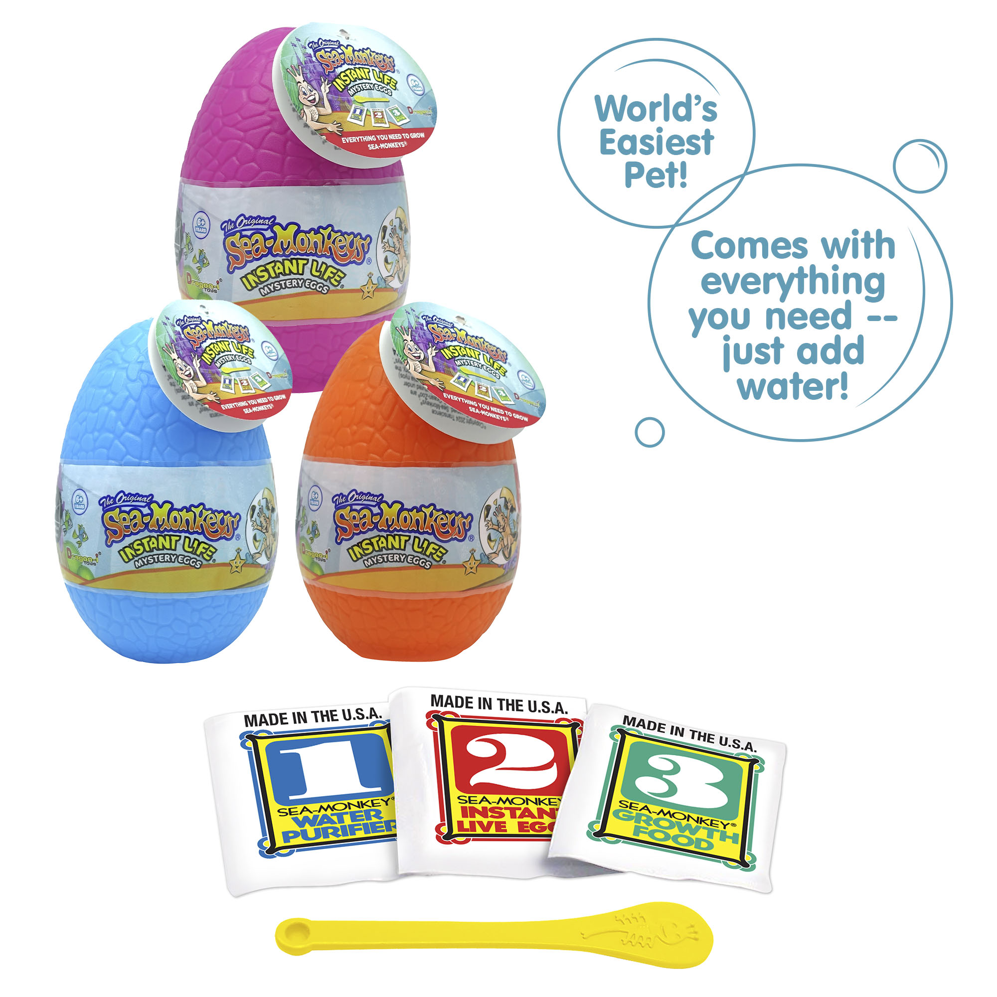 Sea-Monkeys Instant Life Mystery Eggs - Image 2