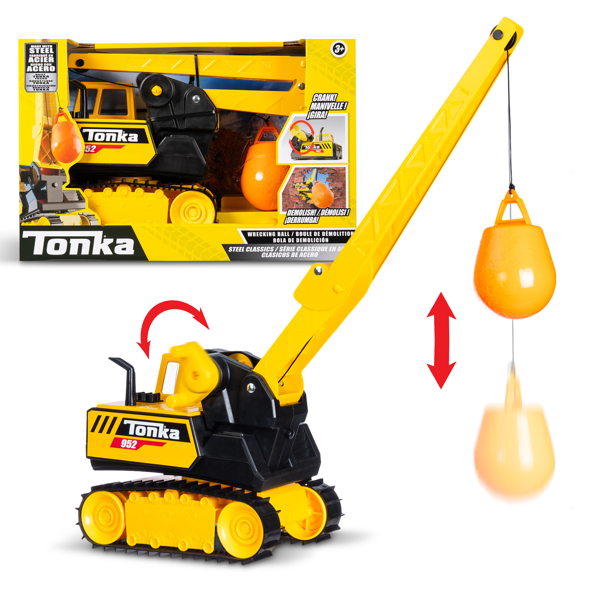 Tonka Steel Classics Wrecking Ball - Image 3