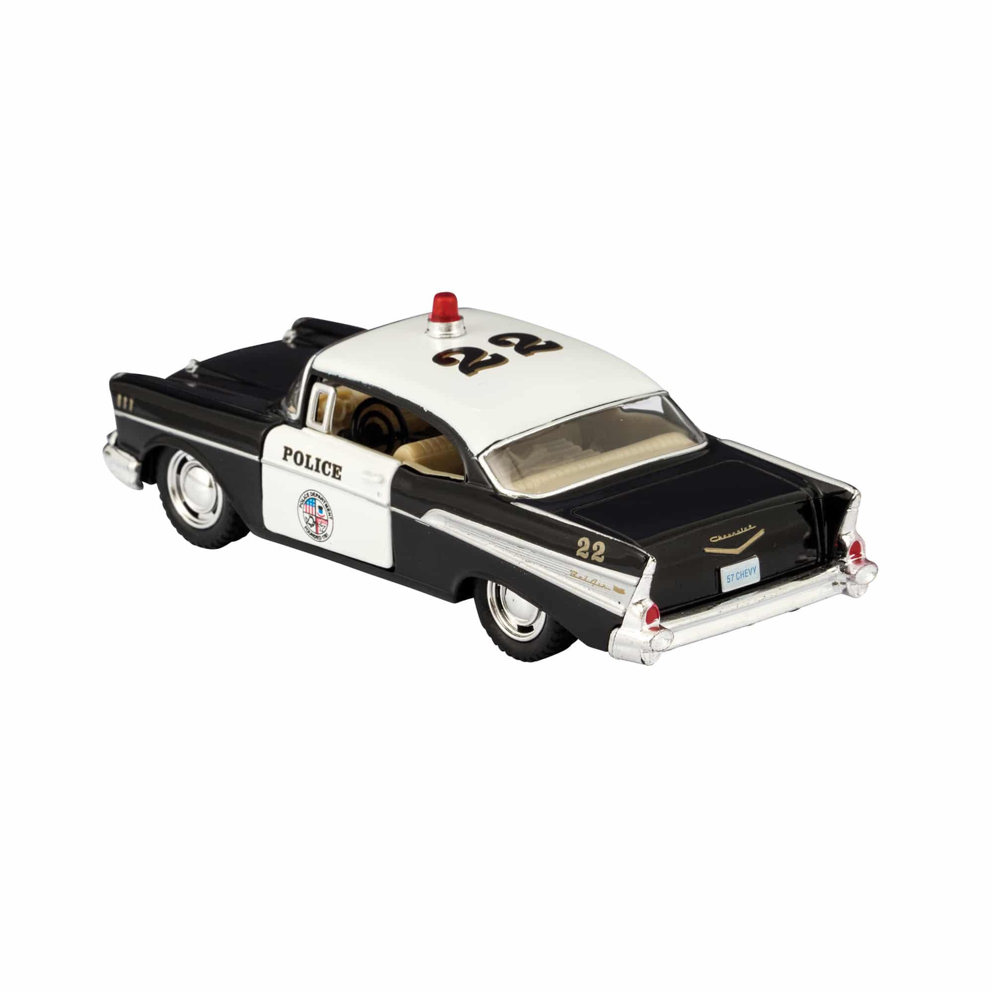Diecast Fire/Police Chevrolet Bel Air - Image 6