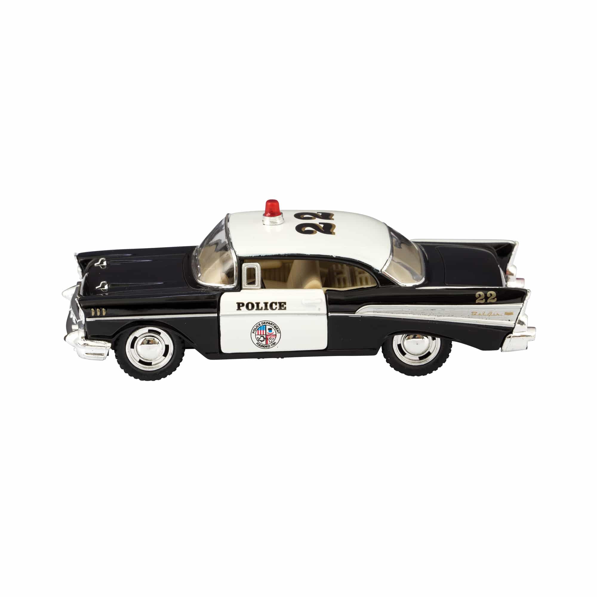 Diecast Fire/Police Chevrolet Bel Air - Image 4